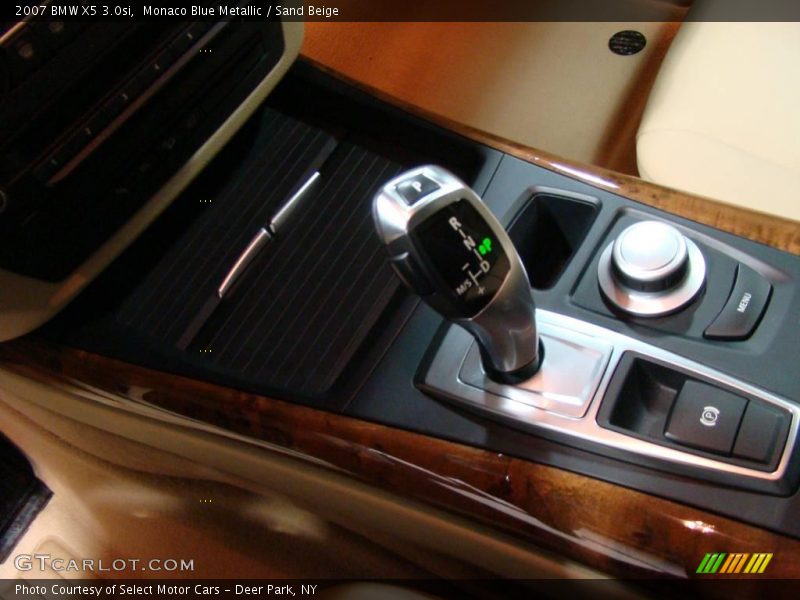 Monaco Blue Metallic / Sand Beige 2007 BMW X5 3.0si
