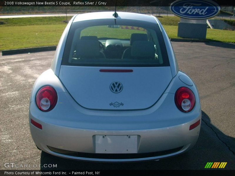 Reflex Silver / Grey 2008 Volkswagen New Beetle S Coupe