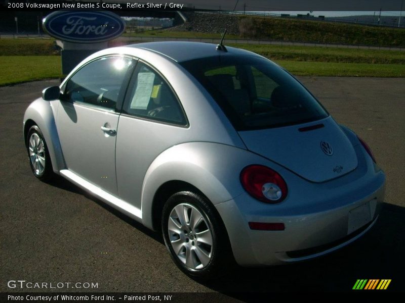 Reflex Silver / Grey 2008 Volkswagen New Beetle S Coupe