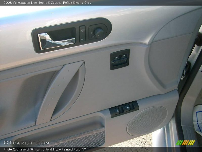 Reflex Silver / Grey 2008 Volkswagen New Beetle S Coupe