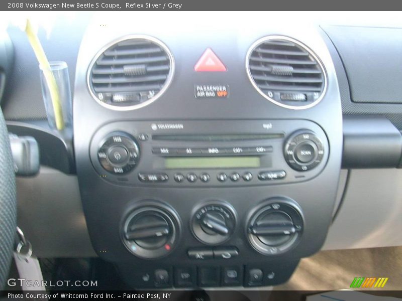 Reflex Silver / Grey 2008 Volkswagen New Beetle S Coupe