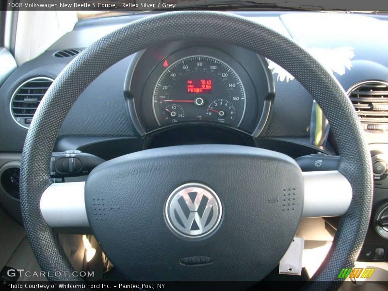 Reflex Silver / Grey 2008 Volkswagen New Beetle S Coupe