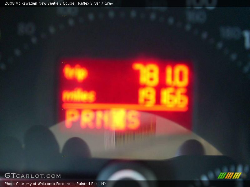 Reflex Silver / Grey 2008 Volkswagen New Beetle S Coupe
