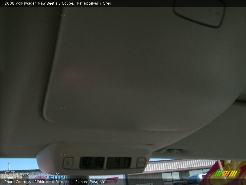Reflex Silver / Grey 2008 Volkswagen New Beetle S Coupe