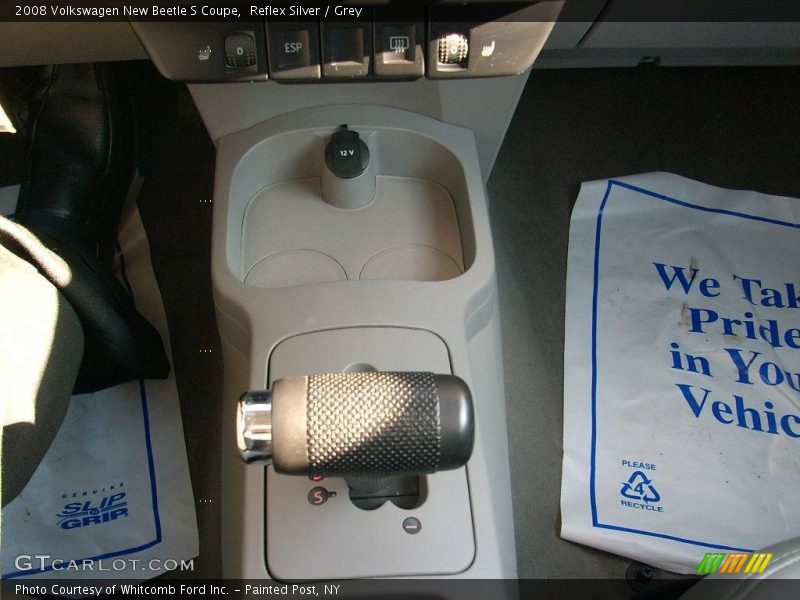 Reflex Silver / Grey 2008 Volkswagen New Beetle S Coupe