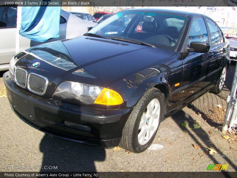 Jet Black / Black 2000 BMW 3 Series 323i Sedan