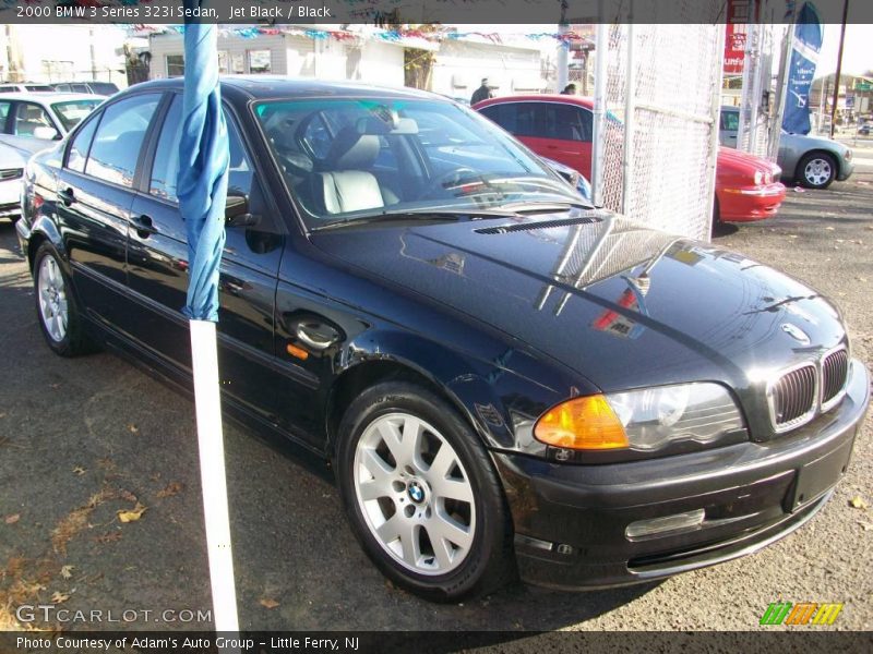 Jet Black / Black 2000 BMW 3 Series 323i Sedan