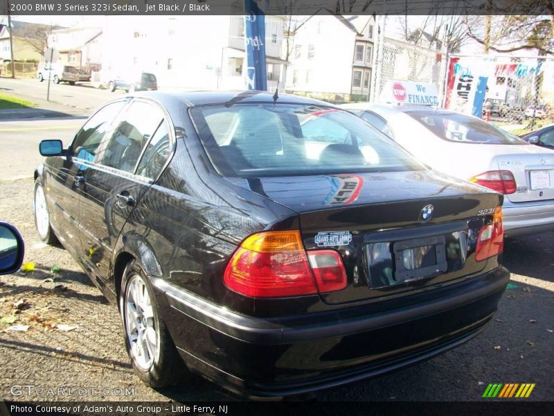 Jet Black / Black 2000 BMW 3 Series 323i Sedan