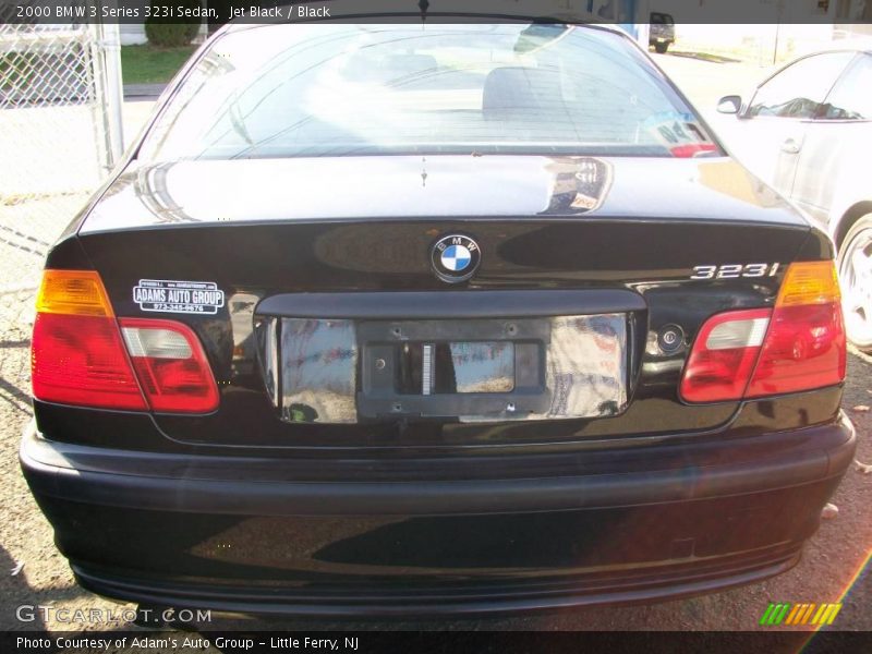 Jet Black / Black 2000 BMW 3 Series 323i Sedan