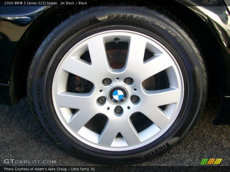 Jet Black / Black 2000 BMW 3 Series 323i Sedan