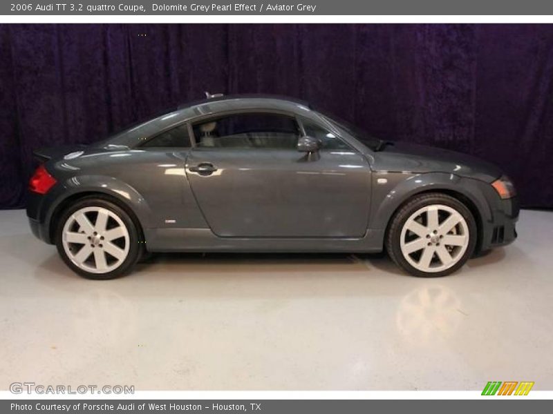 Dolomite Grey Pearl Effect / Aviator Grey 2006 Audi TT 3.2 quattro Coupe