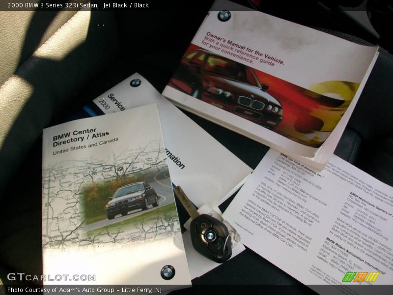 Jet Black / Black 2000 BMW 3 Series 323i Sedan