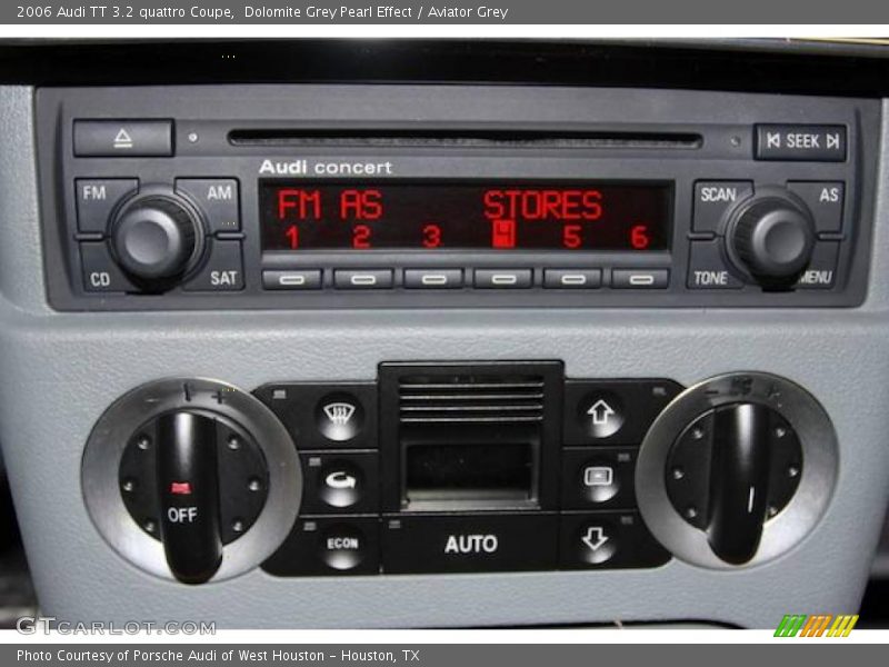 Dolomite Grey Pearl Effect / Aviator Grey 2006 Audi TT 3.2 quattro Coupe