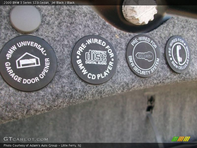 Jet Black / Black 2000 BMW 3 Series 323i Sedan