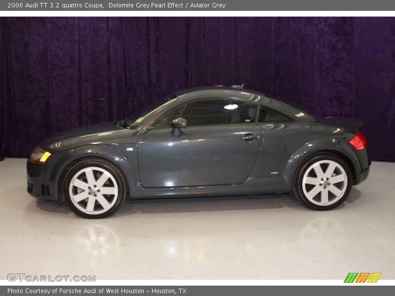 Dolomite Grey Pearl Effect / Aviator Grey 2006 Audi TT 3.2 quattro Coupe