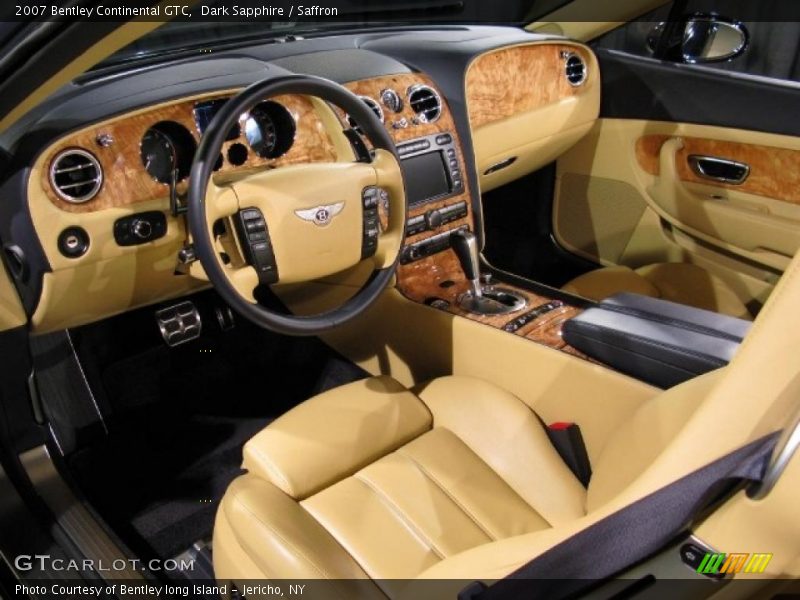 Dark Sapphire / Saffron 2007 Bentley Continental GTC