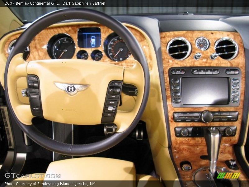 Dark Sapphire / Saffron 2007 Bentley Continental GTC