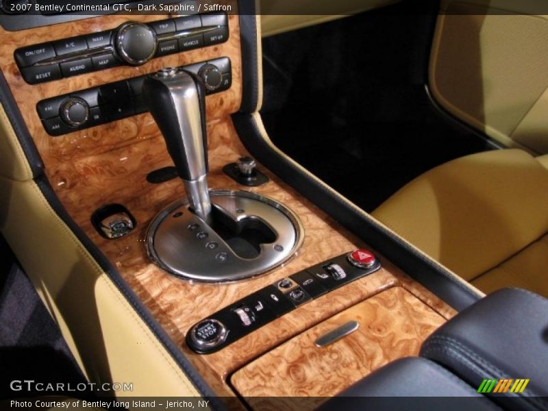 Dark Sapphire / Saffron 2007 Bentley Continental GTC