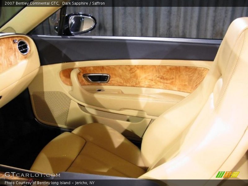 Dark Sapphire / Saffron 2007 Bentley Continental GTC
