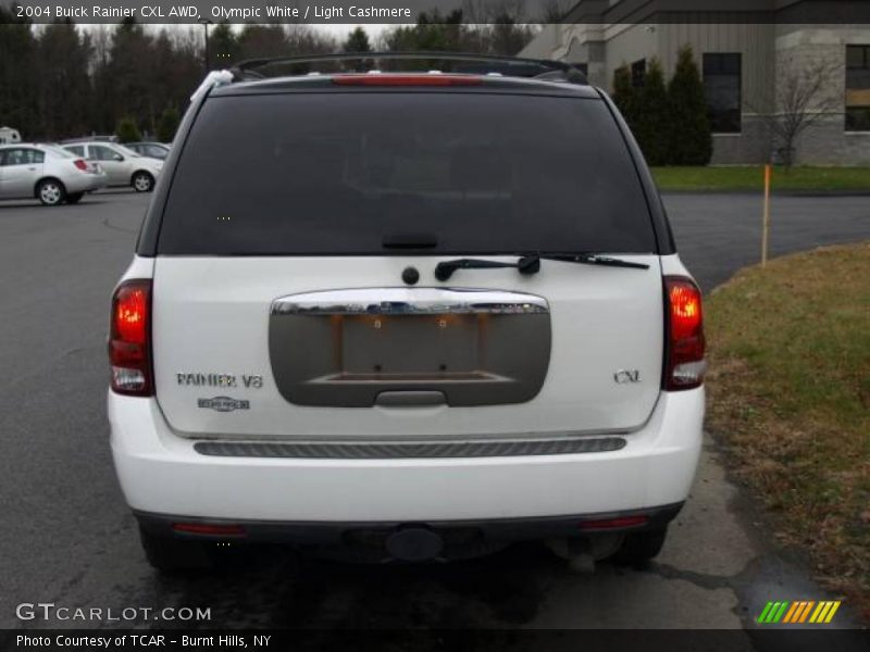 Olympic White / Light Cashmere 2004 Buick Rainier CXL AWD