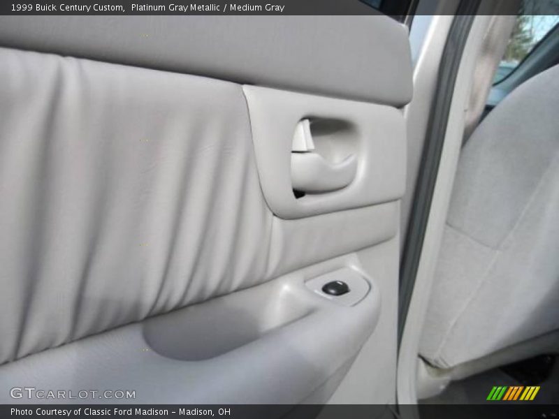 Platinum Gray Metallic / Medium Gray 1999 Buick Century Custom