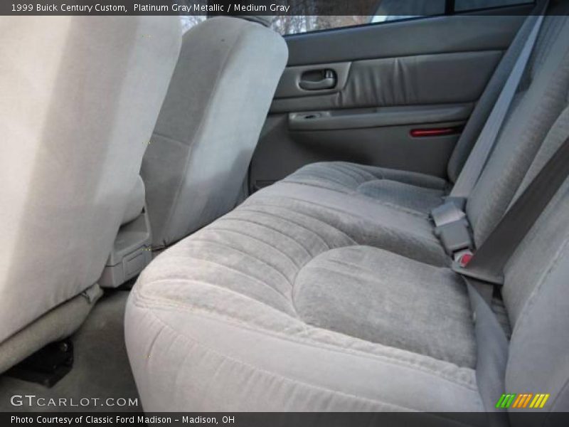 Platinum Gray Metallic / Medium Gray 1999 Buick Century Custom
