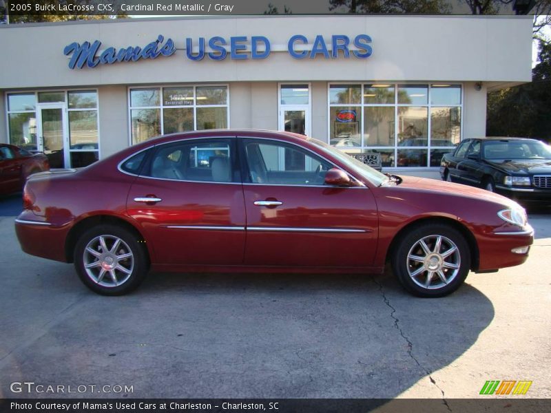 Cardinal Red Metallic / Gray 2005 Buick LaCrosse CXS