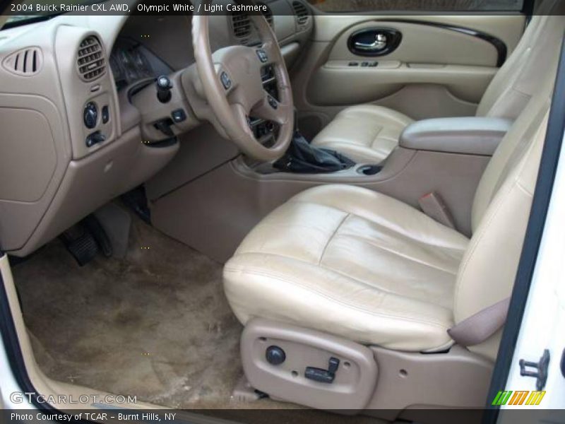 Olympic White / Light Cashmere 2004 Buick Rainier CXL AWD