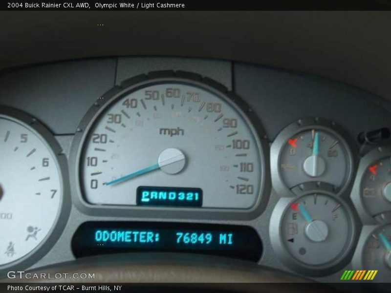 Olympic White / Light Cashmere 2004 Buick Rainier CXL AWD