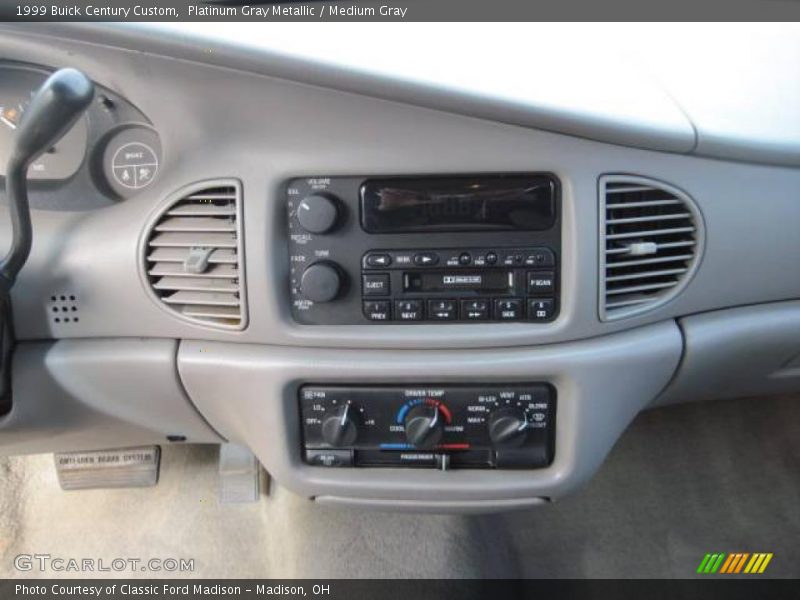 Platinum Gray Metallic / Medium Gray 1999 Buick Century Custom