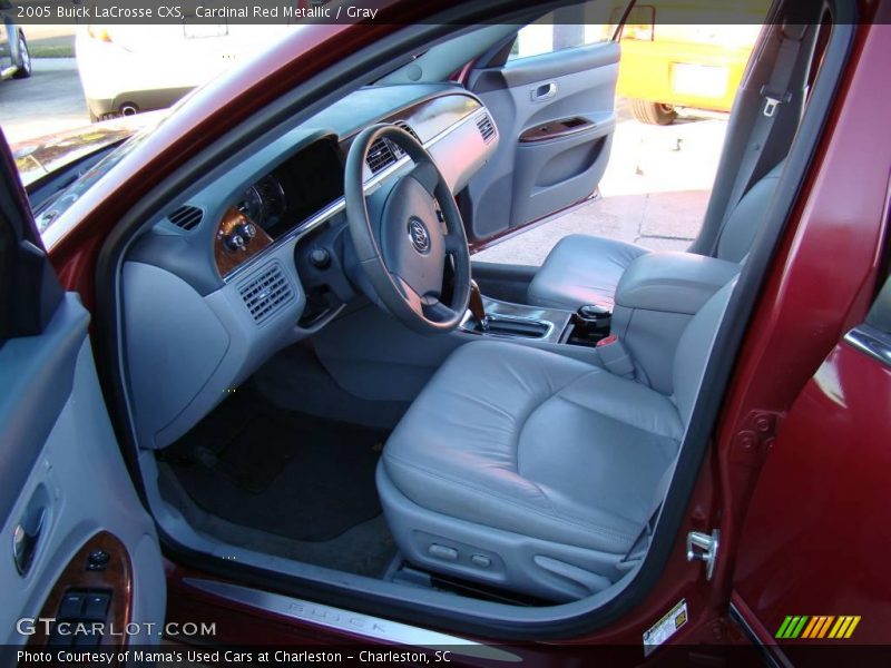 Cardinal Red Metallic / Gray 2005 Buick LaCrosse CXS