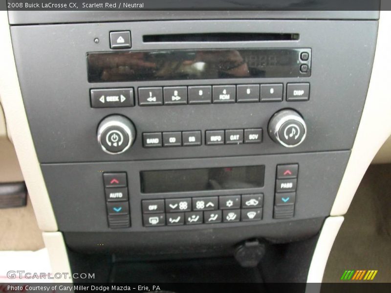 Scarlett Red / Neutral 2008 Buick LaCrosse CX