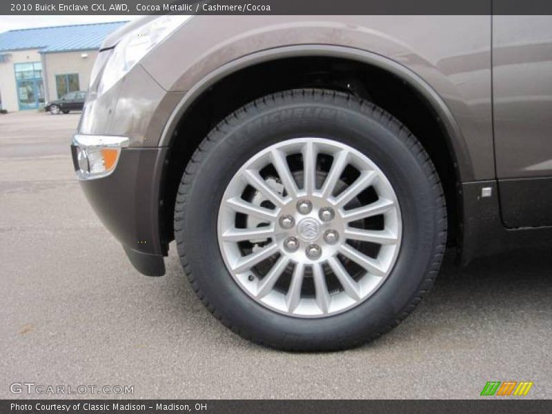 Cocoa Metallic / Cashmere/Cocoa 2010 Buick Enclave CXL AWD