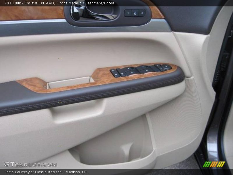 Cocoa Metallic / Cashmere/Cocoa 2010 Buick Enclave CXL AWD