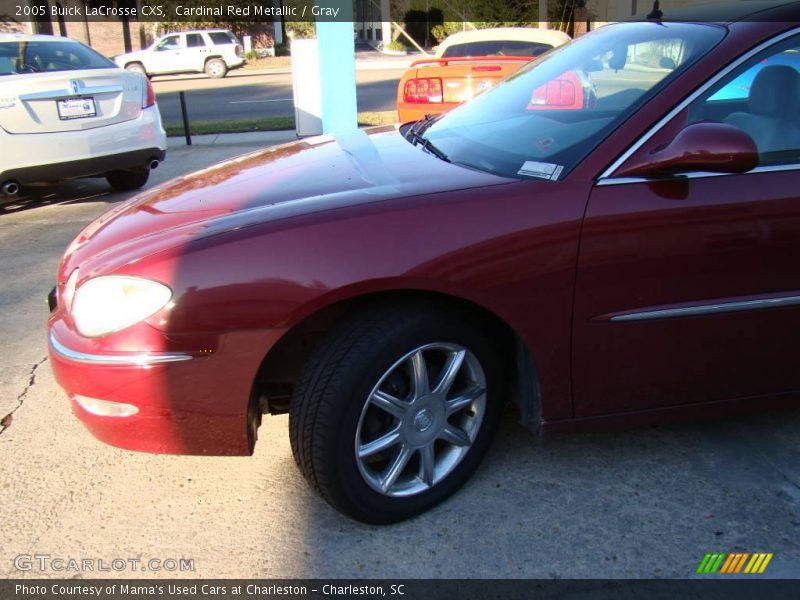 Cardinal Red Metallic / Gray 2005 Buick LaCrosse CXS
