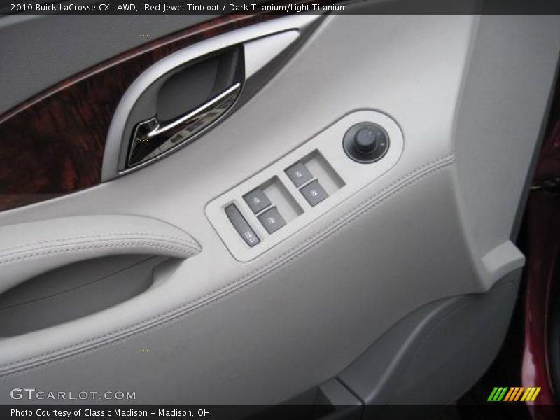 Red Jewel Tintcoat / Dark Titanium/Light Titanium 2010 Buick LaCrosse CXL AWD