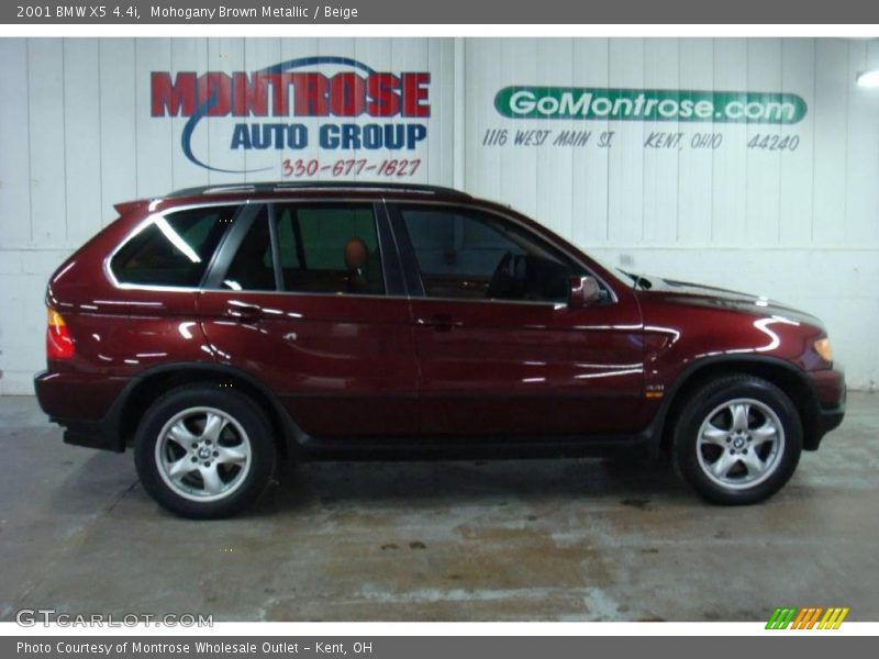 Mohogany Brown Metallic / Beige 2001 BMW X5 4.4i