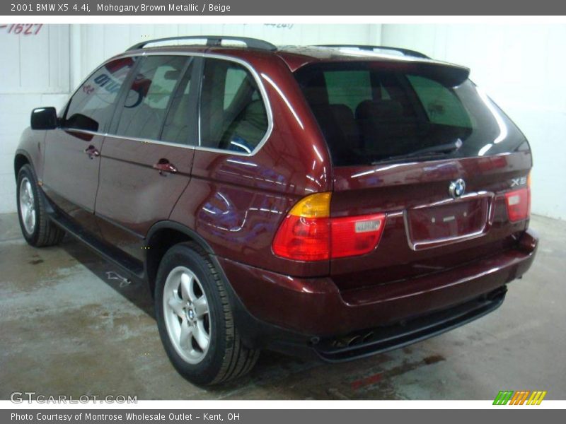 Mohogany Brown Metallic / Beige 2001 BMW X5 4.4i