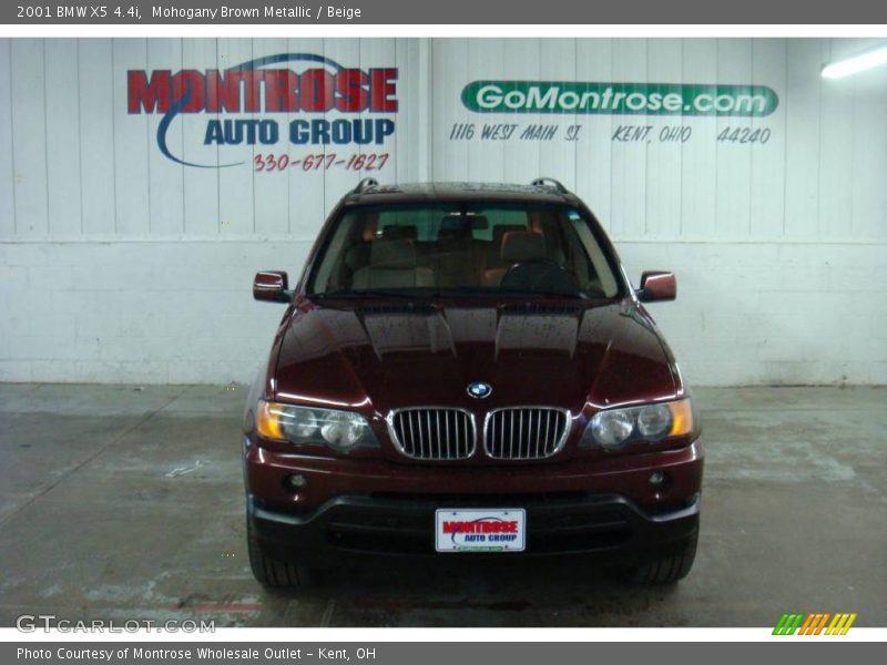 Mohogany Brown Metallic / Beige 2001 BMW X5 4.4i