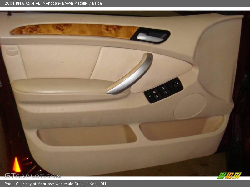 Mohogany Brown Metallic / Beige 2001 BMW X5 4.4i