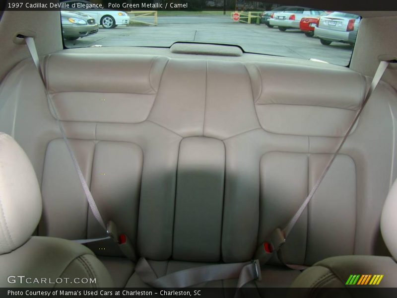 Polo Green Metallic / Camel 1997 Cadillac DeVille d'Elegance