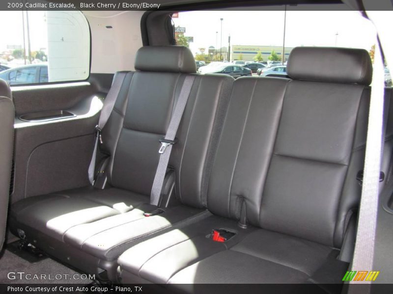 Black Cherry / Ebony/Ebony 2009 Cadillac Escalade