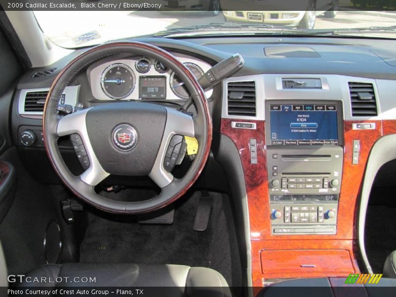 Black Cherry / Ebony/Ebony 2009 Cadillac Escalade