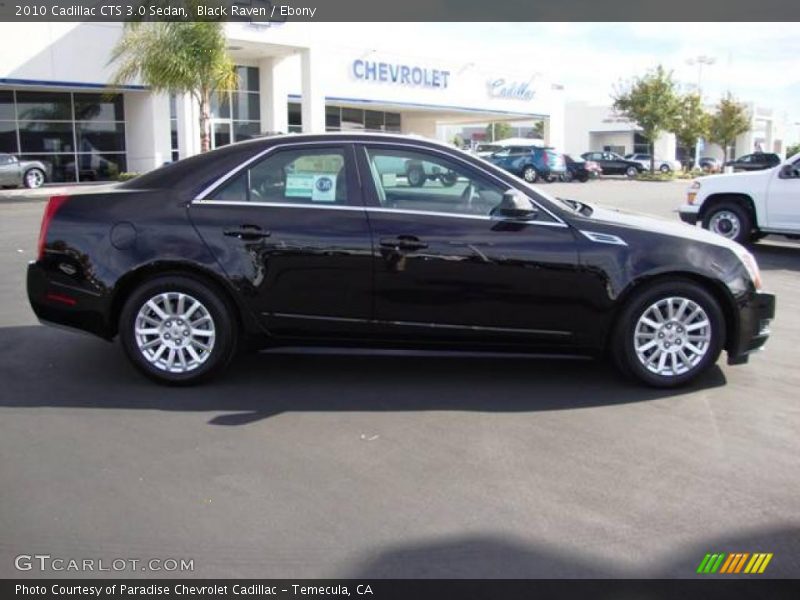 Black Raven / Ebony 2010 Cadillac CTS 3.0 Sedan