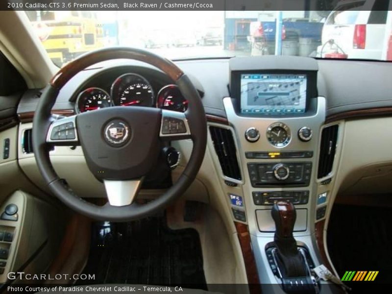 Black Raven / Cashmere/Cocoa 2010 Cadillac CTS 3.6 Premium Sedan
