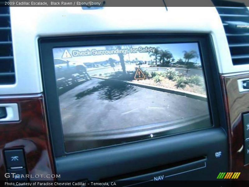 Black Raven / Ebony/Ebony 2009 Cadillac Escalade