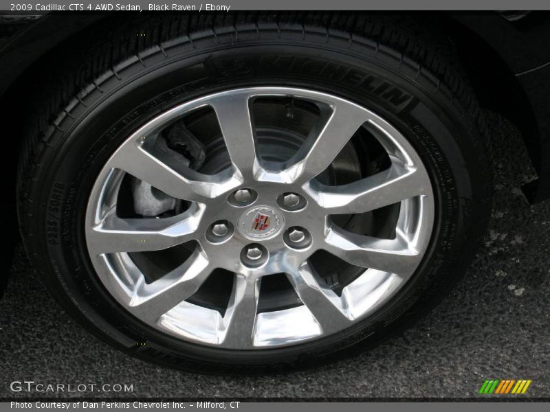 Black Raven / Ebony 2009 Cadillac CTS 4 AWD Sedan