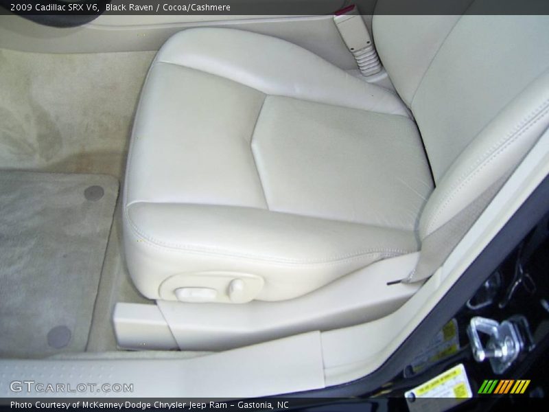Black Raven / Cocoa/Cashmere 2009 Cadillac SRX V6