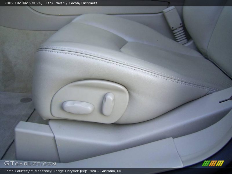 Black Raven / Cocoa/Cashmere 2009 Cadillac SRX V6