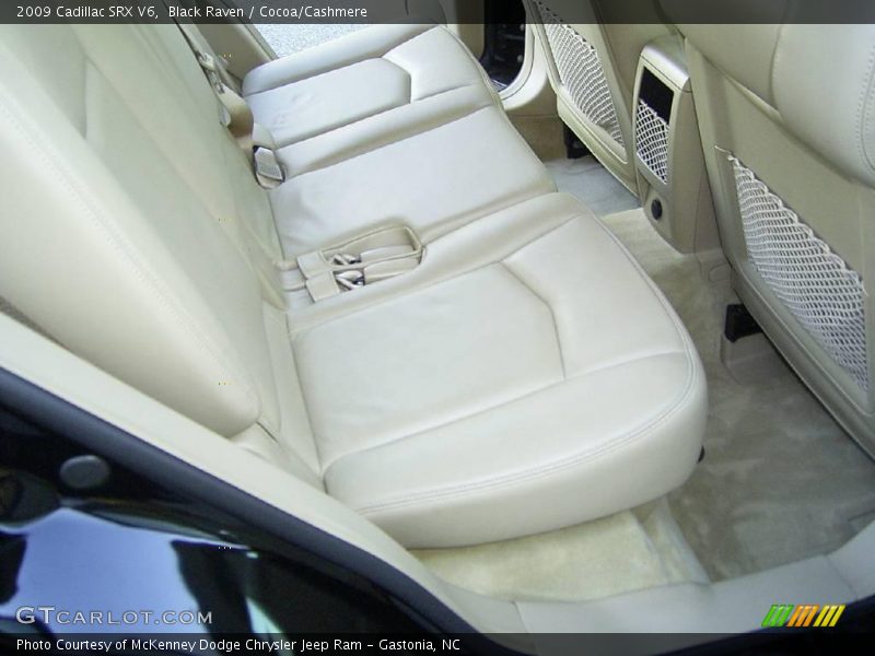 Black Raven / Cocoa/Cashmere 2009 Cadillac SRX V6